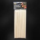 Шампур деревянный Magistro, 20×0.3 см, по 100 шт., берёза - Фото 4