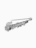 Булавка «Цветочная» дорожка, 7.5 см, цветная в серебре - Фото 3