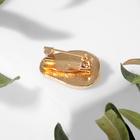 Брошь «Авокадо», цветная в золоте - Фото 3