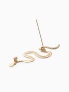 Брошь «Змея», извилистая, цвет золото - Фото 4