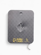 Брошь «Змея», извилистая, цвет серебро - Фото 5