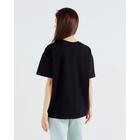 Футболка женская MINAKU REGULAR FIT: цвет чёрный, р-р 42 - Фото 4