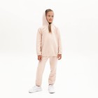 Костюм детский (худи, брюки) Casual Collection KIDS цвет бежевый, рост 110 - Фото 14