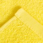 Полотенце махровое ГК 30х50см, 02-006, желтый, хл 100%, 360г/м2 - Фото 3