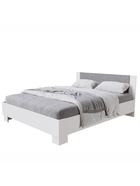 Кровать двуспальная Nova, 1634×2058×785 мм, спальное место 1600×2000 мм, цвет белый/ бетон - Фото 3