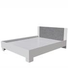 Кровать двуспальная Nova, 1634×2058×785 мм, спальное место 1600×2000 мм, цвет белый/ бетон - Фото 5