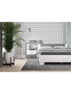 Кровать двуспальная Nova, 1634×2058×785 мм, спальное место 1600×2000 мм, цвет белый/ бетон - Фото 6