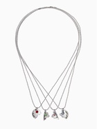 Кулоны парные «Фантастическая четвёрка», 45 см, цветные в серебре - Фото 2