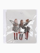 Кулоны парные «Тройное сердце», 45 см, цветные в серебре - Фото 11