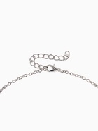 Кулоны "Неразлучники" пазлы квадрат, цвет чёрный в серебре, 45 см - фото 809601531