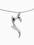 Кулоны «Неразлучники» горящее сердце, цвет чернёное серебро, 45 см - Фото 3