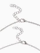 Кулоны «Неразлучники» горящее сердце, цвет чернёное серебро, 45 см - Фото 6