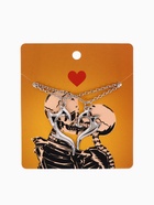 Кулоны «Неразлучники» горящее сердце, цвет чернёное серебро, 45 см  (артикул 5514357)  большой выбор товаров оптом и в розницу по низким ценам с доставкой