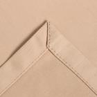 Салфетка столовая «Этель», 40×40 см, бежевая, 100% хлопок, саржа, 250 г/м² - Фото 3