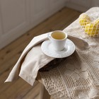 Салфетка столовая «Этель», 40×40 см, бежевая, 100% хлопок, саржа, 250 г/м² - Фото 5