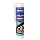 Герметик KRASS, силиконовый, универсальный, серый, 300 мл 6958726