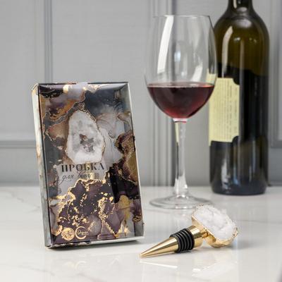 Пробка для вина «Белая», 11.5×3.8 см