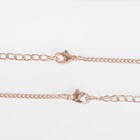 Кулоны парные «Котик с клубочком», 45 см, цветные в золоте - Фото 3