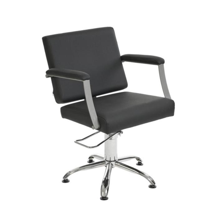 Парикмахерское кресло Оксфорд, цвет чёрный - фото 1907241121