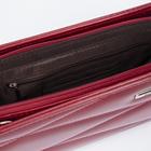 Кросс-боди El Masta на молнии, наружный карман, длинный ремень, цвет красный - Фото 3