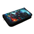 Пенал школьный, 1 секция, 11.5×20.5×3 см «Мото» - Фото 2