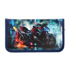 Пенал школьный, 1 секция, 11.5×20.5×3 см «Мото» - Фото 8