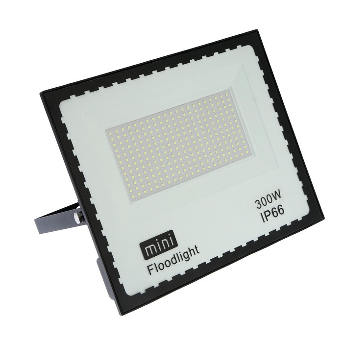 Прожектор светодиодный, 300 Вт, 23100 Лм, 6500К, IP66, 220 В - Фото 1