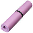 Коврик туристический Fitness, 140х50х0.5 см, цвет фиолетовый - фото 11828821