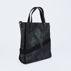 Сумка-тоут на молнии, цвет хаки - Фото 2