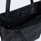 Сумка-тоут на молнии, цвет хаки - Фото 3