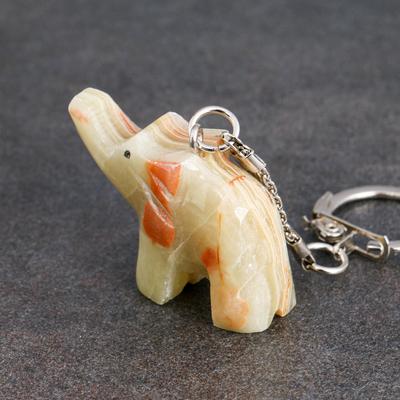 Брелок "Слон", оникс