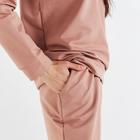 Костюм женский (худи, брюки) MINAKU: Casual Collection цвет бежевый, размер 42 - Фото 5