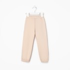 Костюм детский (худи, брюки) Casual Collection KIDS, бежевый, рост 140 см - Фото 18