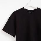Футболка женская MINAKU REGULAR FIT: цвет чёрный, р-р 42 - Фото 6