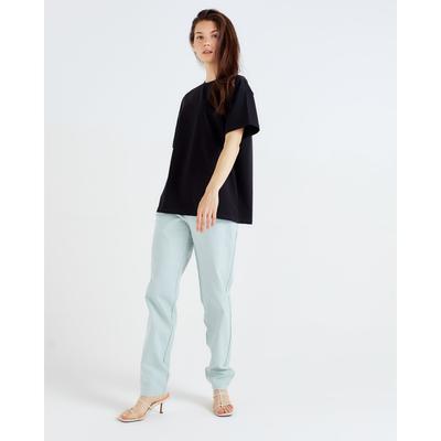 Футболка женская MINAKU REGULAR FIT: цвет чёрный, р-р 52