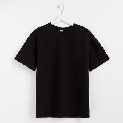 Футболка женская MINAKU REGULAR FIT: цвет чёрный, р-р 52