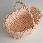 Корзина плетёная «Нежность», ива, св. персиковый - Фото 2