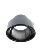 Насадка на глушитель 14×8.5 см, посадочный 64 мм, черный матовый - Фото 6