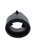 Насадка на глушитель 15.7×10 см, посадочный 76 мм, черный мат - Фото 6