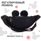Сумка поясная детская с ушками, 25×6×13 см, Микки Маус - Фото 6