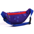 Сумка поясная детская для мальчика, два кармана, 25×6×13 см, Человек-паук - Фото 6