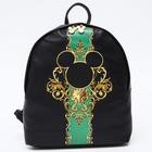 Рюкзак из искусственной кожи, 24 см х 8 см х 36 см "Красотка", Микки Маус - фото 21276302