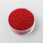 Микробисер стекло "Тёмно-бордовый" набор 10 гр - Фото 2