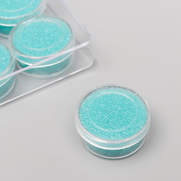 Микробисер стекло "Нефритовый" набор 10 гр - Фото 1