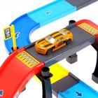 Уценка Гараж трасса «Крутой вираж», 3 металлические машины, аксессуары - Фото 2