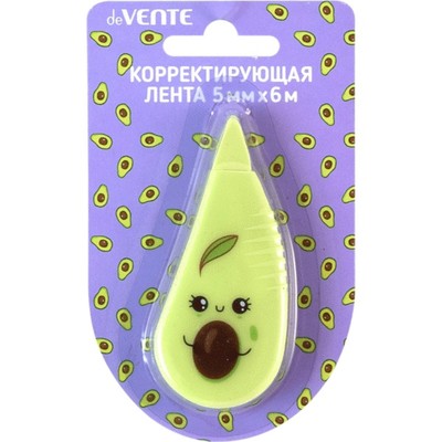 Корректирующая лента 5 мм × 6 м, deVENTE Avocado, регулировка натяжения ленты, фронтальный аппликатор