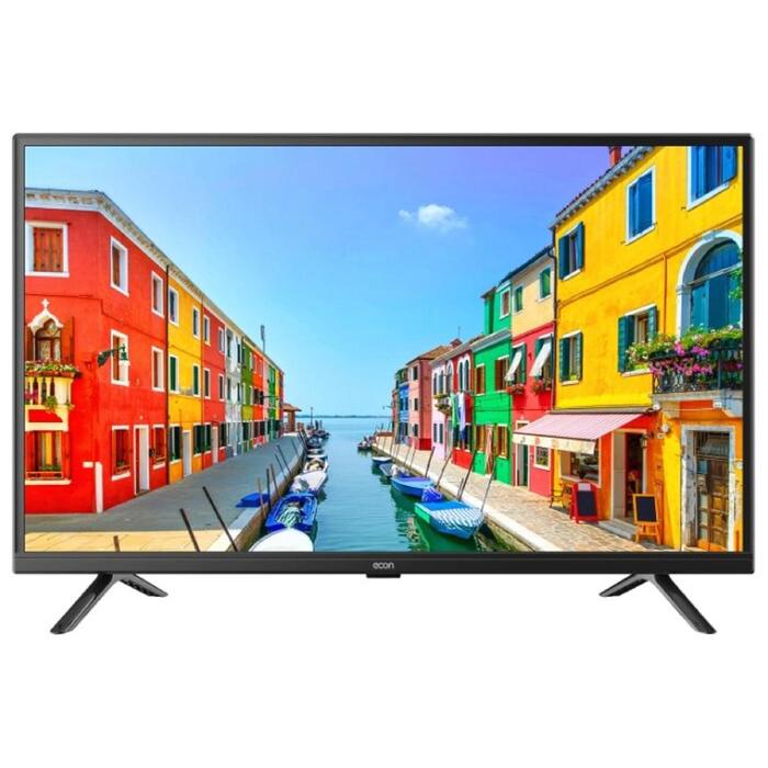 Телевизор ECON EX-32HT006B, 32", HDReady, DVB-T2, 2 HDMI, 1 USB, черный - Фото 1