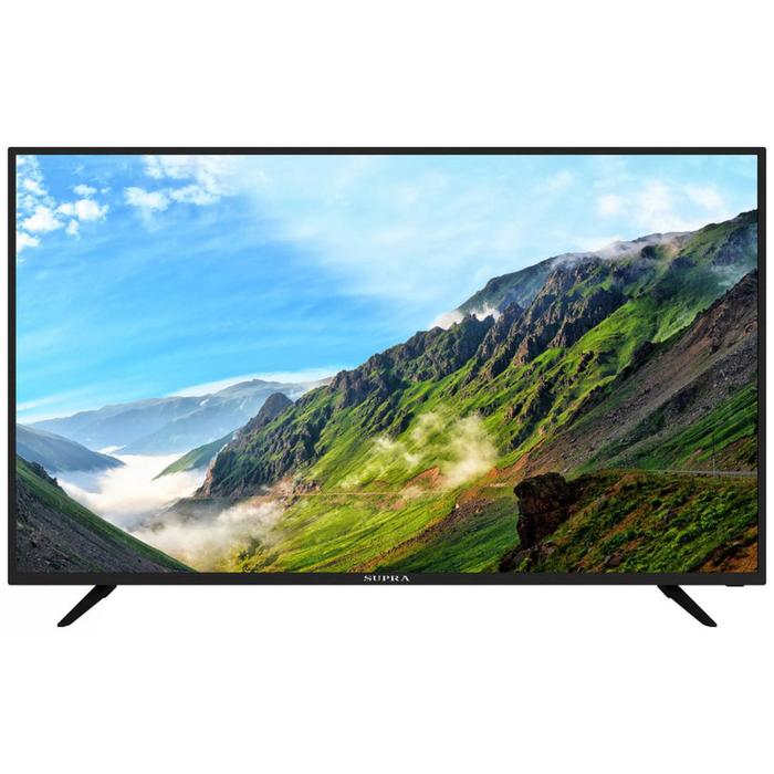 Телевизор Supra STV-LC55ST0045U, 50", 2160р, DVB-T/T2/C,2 HDMI, 2 USB , Smart TV, черный - Фото 1