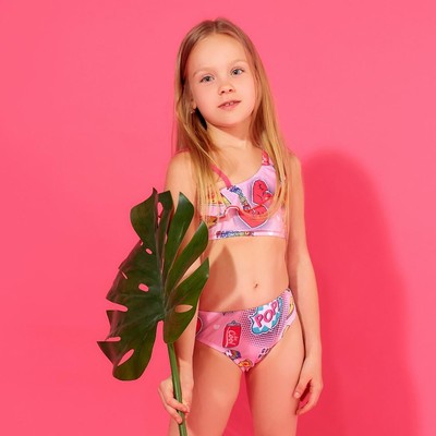 Купальник детский KAFTAN Pop, рост 122-128 см (34)