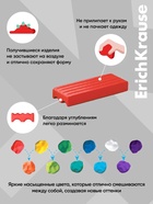 Пластилин ErichKrause Basic light pack, 6 цветов, 96 г, европодвес, в пакете - Фото 4